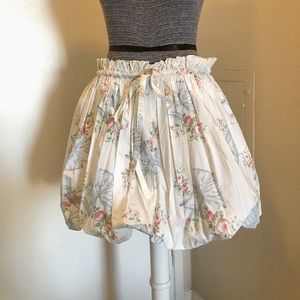 LoveshackFancy bubble skirt, size M